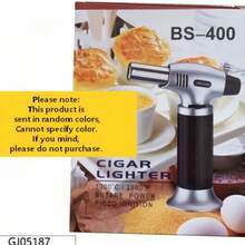 1300°C High Temperature Gas Flame Torch / Home Kitchen Cooking Torch / 3 Options For Baking, Searing, Welding / Random Color - Multicolor B - View 8