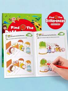 1件装全新找不同拼图 - 派对游戏 - 课堂活动 - 圣诞节和万圣节礼物 - 彩色 - 查看 10