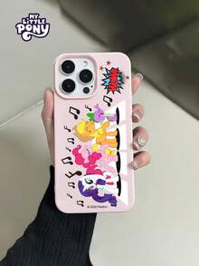 Hasbro MY LITTLE PONY Ốp điện thoại hoạt hình nữ tính chính hãng, quà tặng ngày lễ, đóng hộp, phù hợp với iPhone 17, 17 Air, 17 Pro, 17 Pro Max, 11, 12, 13, 14, 15, 16 Pro, 16 Pro Max, 14 Plus, 15 Plus, 16 Plus, 15 Pro Max, 16 Pro, 16 Pro Max - Nhiều màu - Xem 1