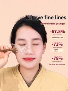 Bộ 3 dụng cụ massage mặt bằng đồng thau nguyên chất, dụng cụ massage bấm huyệt mặt và lông mày bằng đồng thau nguyên chất, dụng cụ cạo gió và làm sạch mắt bằng đồng thau nguyên chất, dụng cụ chăm sóc da massage bấm huyệt mặt, không dùng pin, vận hành bằng tay. - Nhiều màu - Xem 5