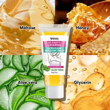 SUMAX 50克透明管装芦荟脱毛蜡 + 脱毛板 + 3条脱毛蜡纸 - 在家快速顺滑脱毛 - 腿部、手臂和身体脱毛效果持久 - 膏狀 - 查看 7