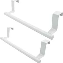 多功能毛巾架，不锈钢浴室毛巾架，无需钻孔，节省空间设计，毛巾杆悬挂式支架，适用于浴室、厨房、酒店橱柜等。 - 查看 13