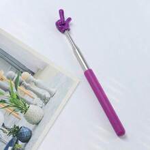 1pc Telescopic Stainless Steel Reading Pointer, 55cm Classroom Instruction Pointer Stick For Children - Telescopic Type - View 18