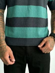 GRDR 男士针织上衣 - 綠色 - 查看 5