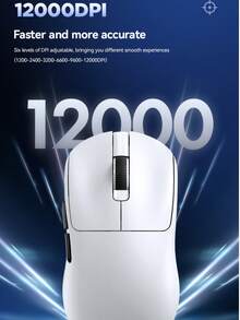 X9 轻量级游戏鼠标，PAW3311 芯片，无线蓝牙三模式电竞鼠标 - 查看 8