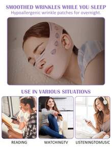 Dây đeo nâng cơ mặt tái sử dụng, Dây đeo nâng cơ mặt hình chữ V, Mặt nạ ngủ cho nữ, Mặt nạ ngủ hình chữ V định hình cằm (M), Dây đeo cằm thoáng khí, mềm mại và thoải mái cho nữ - Xanh huỳnh quang - Xem 4