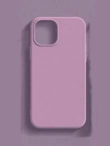 2.0 Thick Genuine Liquid Silicone Phone Case Compatible With Apple 16 15 14 13 12 11Pro Max Series Full-Cover Protective Case - Blackcurrant - View 1