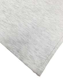 Pantalón de chándal cargo para mujer con cintura con cordón y pierna recta con cremallera lateral - Gris Claro - Ver 8