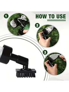 1 chổi vệ sinh gậy golf, chổi vệ sinh gậy golf kèm kẹp cố định và bình xịt, dung tích 4oz (khoảng 113ml), chổi vệ sinh gậy golf giúp làm sạch gậy và bóng golf, dụng cụ vệ sinh gậy golf. - Nhiều màu - Xem 2