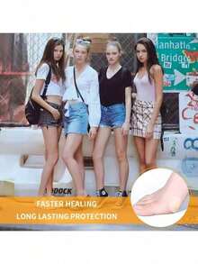 Almohadillas antifricción para tacones altos, Almohadillas antifricción para los pies, Almohadillas de hidrogel antifricción para los pies, Membrana para los pies, Almohadillas para los pies, Apósitos de hidrogel empaquetados individualmente, Almohadillas antifricción para los talones, Aislamiento de almohadillas para los pies - Multicolor - Ver 10