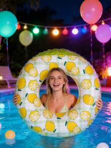 Flotador inflable para piscina, anillo inflable para nadar, anillo inflable de PVC para nadar, flotador inflable para brazos unisex, modelo talla grande nuevo 2026, diseño de patrón único, adecuado para deportes acuáticos de verano y fiestas en la piscina, fiestas en la playa, piscinas, playas, ocio de vacaciones de verano en la piscina, esencial de primavera, esencial de verano, esencial de primavera/verano, decoración de primavera, decoración de verano - Múltiples estilos - Ver 4