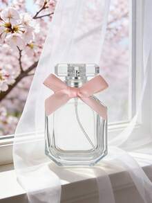 1 pieza Botella de perfume transparente de 50ml con cabezal de bomba, embudo de regalo, cuentagotas, atomizador recargable, botella de spray cosmético de gran capacidad para agua, botella de vidrio - rellenable y reutilizable para viajes, regalo del Día de San Valentín, regalo del Día de la Madre - Multicolor - Ver 9