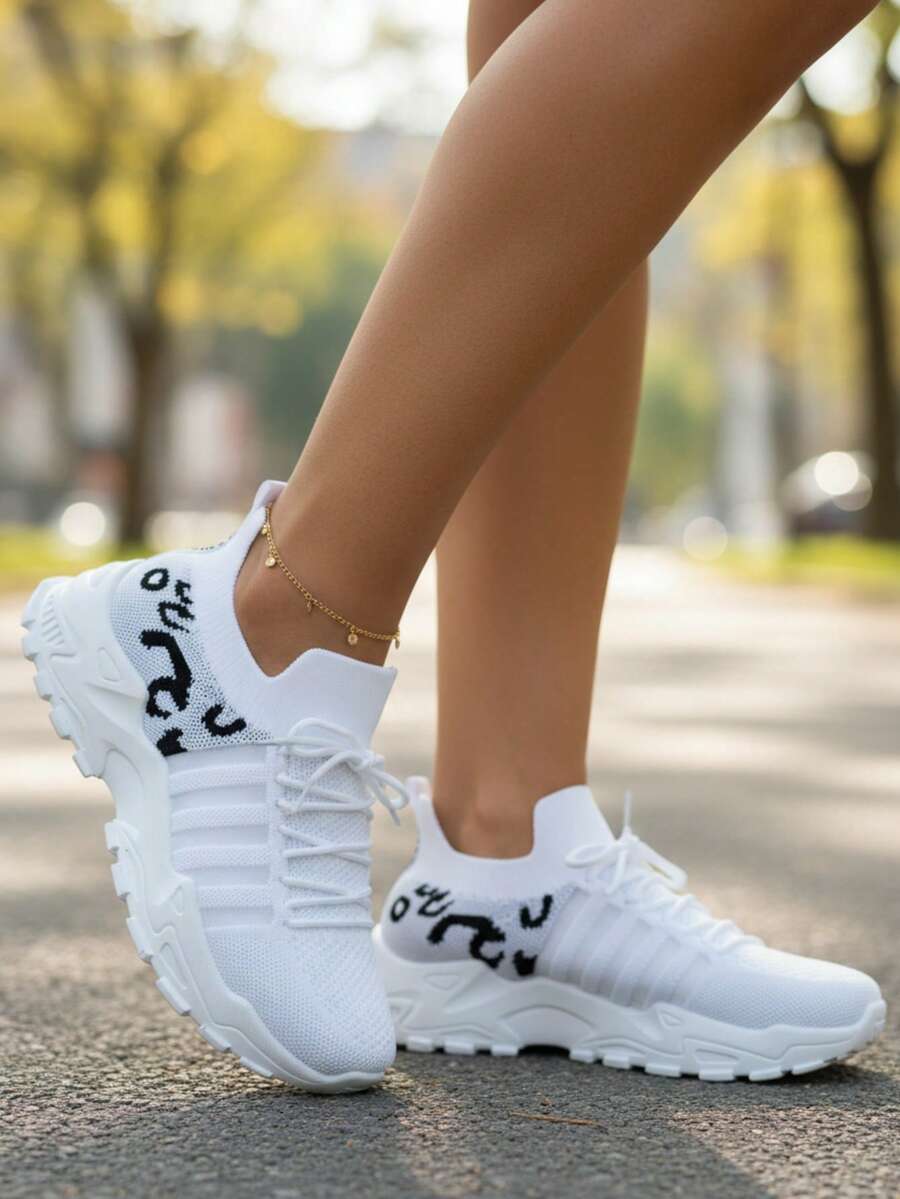 Women Casual Shoes - 白色 - 查看 1