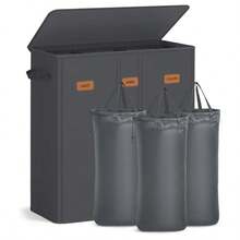 Laundry Baskets - Dark Gray - View 1
