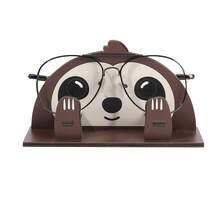 1 Creative Animal-Shaped Fashion Glasses Storage Rack, Detachable Wooden Desktop Glasses Display Stand, Animal-Shaped Glasses Organizer, Dressing Table Glasses Holder. - Animal - View 7