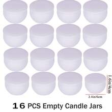 53pcs/8sets White Candle Holder Set Includes Empty Jars, Suitable For Muslim Festivals, Easter Gifts, Boho Style Home Decor For Bedroom, Bathroom, Wedding, Birthday Party, Jewelry Box - Multiple Styles - View 12