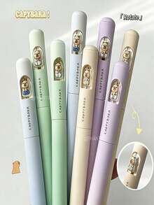 Bộ 4 bút bi Water Vole Neutral, ngòi xoay 0.5mm, mực đen khô nhanh, thiết kế cao, bộ bút trung tính, đồ dùng học tập chất lượng cao, mùa tựu trường. - Kapibala - Xem 9