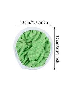 5片装可重复使用拖把垫，超细纤维干扫布，可水洗湿拖把替换垫，高品质可重复使用拖把补充垫 - 多色 - 查看 4