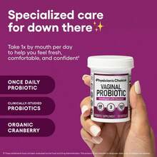 Physician's Choice Vaginal Probiotic - Odor Control, PH Balance & Daily Feminine Health Support With Cranberry And Prebiotics For Women - 100g - 查看 2