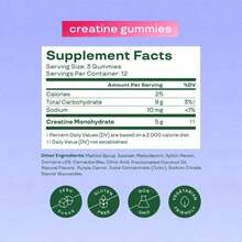 Miriyalyad Bloom Nutrition Creatine Gummies - Energy, Cognitive Health & Post-Workout Muscle Recovery Promotes & Muscle Improves - Creatine For Women - 3 cái - Xem 3