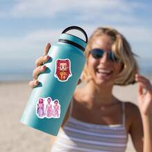 Hasbro 100pcs K-Pop Idol Hunting Girls PVC Stickers, Niche Design Idol Sticker Decals, Trending Crossborder Idol Fangoods, Waterproof Stickers - 100 Stickers Of Girl Groups - View 4