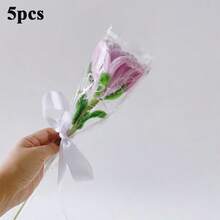 1/5 手工红玫瑰花束，母亲节礼物，女士生日礼物，永生玫瑰，适合送给妈妈、奶奶、女朋友，也可用于派对、婚礼、毕业典礼等场合的花卉装饰。 - 多色 - 查看 16