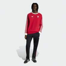 Adidas 曼联男款 OG CR 针织连帽衫 JM5563 - 紅色 - 查看 6