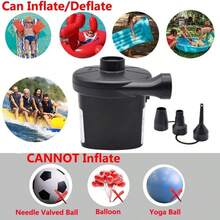 RAF Fast Inflation & Deflation Electric Air Pump, 110V US Plug, 3 Multi-Size Nozzles, Portable Air Pump For Air Mattress, Pool Float, Vacuum Storage Bags, Powerful Electric Air Compressor - US A Type Plug(110-127V) - View 5