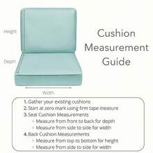 Quality Outdoor Living 29-JBF02DC Universal Indoor/Outdoor Dining Chair Cushion Set of 2 18 x 18 Jacobean Blue - Azul jacobino - Ver 6