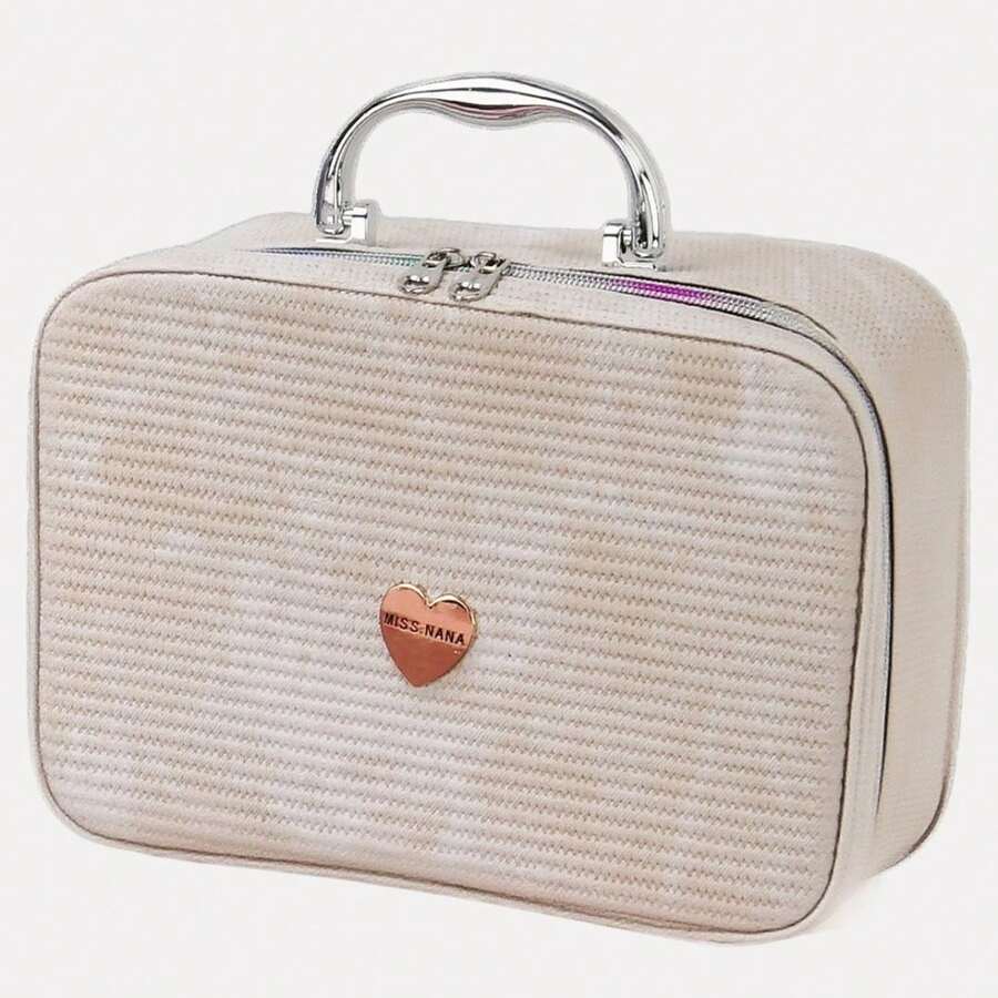 Makeup Case - Beige - View 1