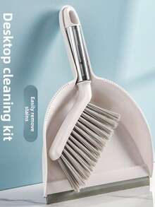 Small Broom And Dustpan Set For Home Use, Children's Desktop, Children's Cleaning Broom, Mini Garbage Shovel Broom - A - View 8