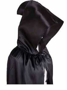 1 Bộ Mặt Nạ Ma Quỷ Giật Đu kèm Áo Choàng, Trang Phục Halloween Bằng Cao Su dành cho Người Lớn, Phụ Kiện Trang Phục Hóa Trang Bằng Cao Su - Nhiều màu - Xem 3