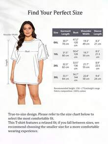 Women's Plus Size Oversized Green Casual T-Shirt Short Sleeve Round Neck Knitted Tee - 軍綠色 - 查看 6