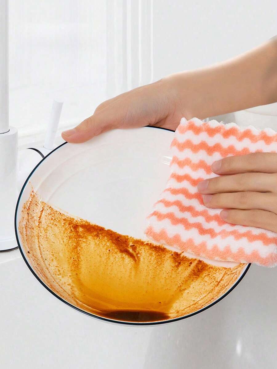 Towels, Kitchen Cleaning Cloths, Hand Towels, Dish Cloths, Non-Stick Oil Cleaning Rags, Multi-Purpose Kitchen & Home Cleaning Pads, Highly Absorbent, Cleaning Set