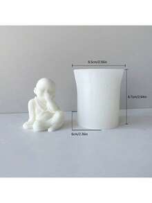 Cute Little Monk Silicone Mold, Suitable For Handmade Craft Lovers Gift - Monk - View 6