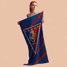 1948 标志沙滩巾 - 速干、防沙、轻盈超柔软涤纶混纺面料，240克/平方米，是游泳、沐浴、旅行、水疗、露营和泳池边活动的理想之选，旅行毛巾 | 标志沙滩巾 | 轻便毛巾，沙滩巾 - A - 查看 15