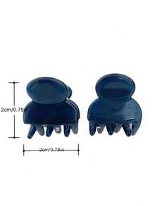 2 chiếc kẹp tóc mini bằng acrylic, kẹp tóc dễ thương và thanh lịch dành cho nữ, phụ kiện tóc mùa hè, kẹp tóc đi biển, lễ hội, tiệc tùng. - Nhiều màu - Xem 9