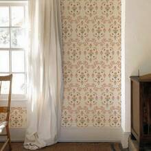 1 Roll Of Simple Plant Floral Wallpaper, Abstract Flower Printed Wallpaper, Exquisite Interior Decoration Film, Suitable For Renovating Decorative Wallpaper On Room Kitchen Cabinets, Various Room Wall DecoratiSelf Adhesive Stickers, Easy To Install And Detachable, Handmade Film Sticking - Cartoon - View 7