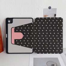 360 Degree Rotating Foldable Tablet Protective Case, Compatible With IPad 11/A16/10th/Air4/5/6/Pro 12.9/2024/2025/2020/2021/2022/2023/10.2/10.9, Galaxy Tab A8/A9 Plus/S6 Lite/S7/S9FE PLUS, 5/5pro/6/6pro/7/7pro/6s Pro, Perfect For Work, Travel And Home Use - Multicolor - View 1