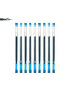 3 pièces/set Stylos-gel à pointe diamantée mixte, recharges d'encre noire/bleue/rouge haute capacité 0,5 mm pour examen, signature, écriture, fournitures scolaires et de bureau - multicolore - Voir 7