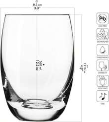 Rondelles de tasse - Eau 360 ml (lot de 6) - Voir 2