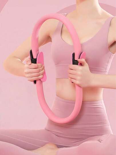 1 pieza Aro de Pilates multifuncional (Elige Aro de Pilates o Círculo de Pilates), Círculo mágico de yoga con asas de espuma cómodas, adecuado para ejercicios de muslos, práctica de yoga, fitness, ejercicios de pantorrillas, moldeado de espalda, ejercicios de cintura y manos