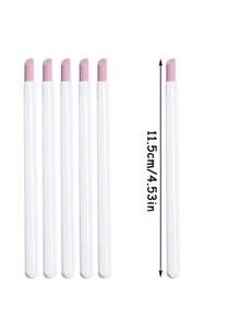 5件套石英陶瓷美甲抛光雕刻笔套装，45度角质层去除器，白色指甲锉和抛光块，适用于指甲、凝胶指甲和天然指甲，美甲用品，美甲工具，美甲艺术工具，返校季，美甲，美甲工具，美甲贴纸工具，美甲和足疗工具 - 彩色 - 查看 8