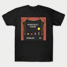 Character Selection Screen T-Shirt - Black - View 8