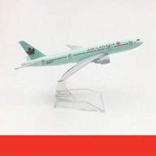 2026 1pc New Hot Selling Summer Promotion Realistic Static Civil Aircraft Model, Alloy Material Aviation Model Decor, Aviation Enthusiast Collection Figurine, Office Desk Decoration, Business Gift Collection Commemorative Creative Toy - Multicolor - View 12
