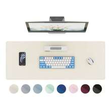 Desk Mat - Beige - View 1