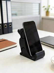 Dog-Shaped Phone Stand, Creative & Cute Design, Suitable For Various Desktop Phone Placement, Ideal Gift & Home Decor, Durable Material - Multicolor - View 2
