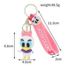 Disney 1 chiếc móc khóa silicon PVC hình hoạt hình dễ thương, phụ kiện trang trí túi xách, quà tặng nhỏ - Nhiều màu - Xem 4