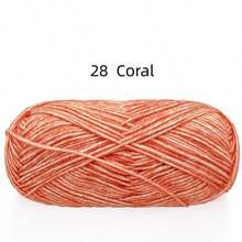 Những cuộn len mềm mại, len mohair dùng để tự tay đan búp bê, chăn, khăn quàng cổ, gối, quần áo, bó hoa. - A - Xem 15