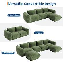 Sofas & Couches - Green - View 3